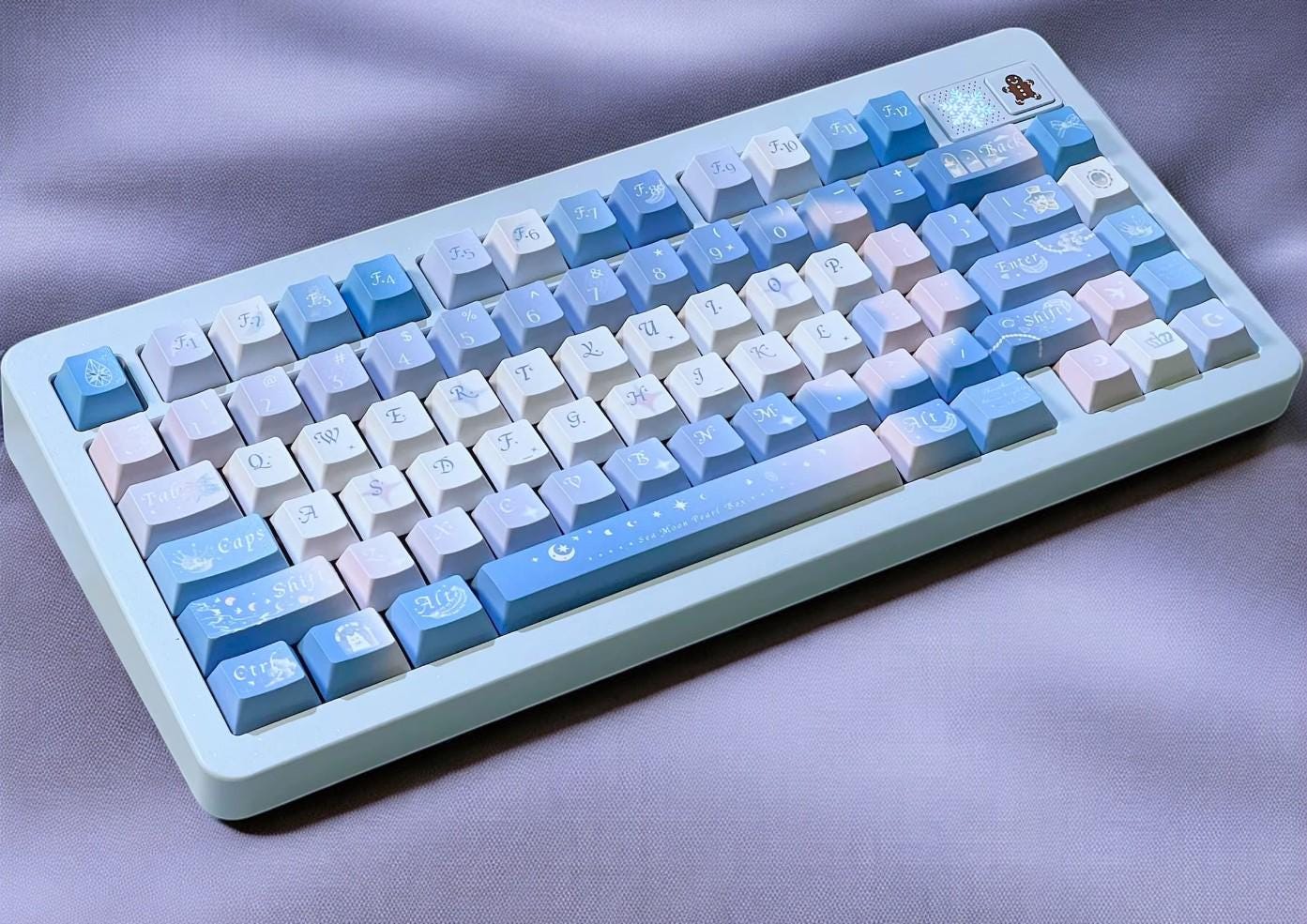 Crystal Fairy Moon Dreams Theme Keycap Set