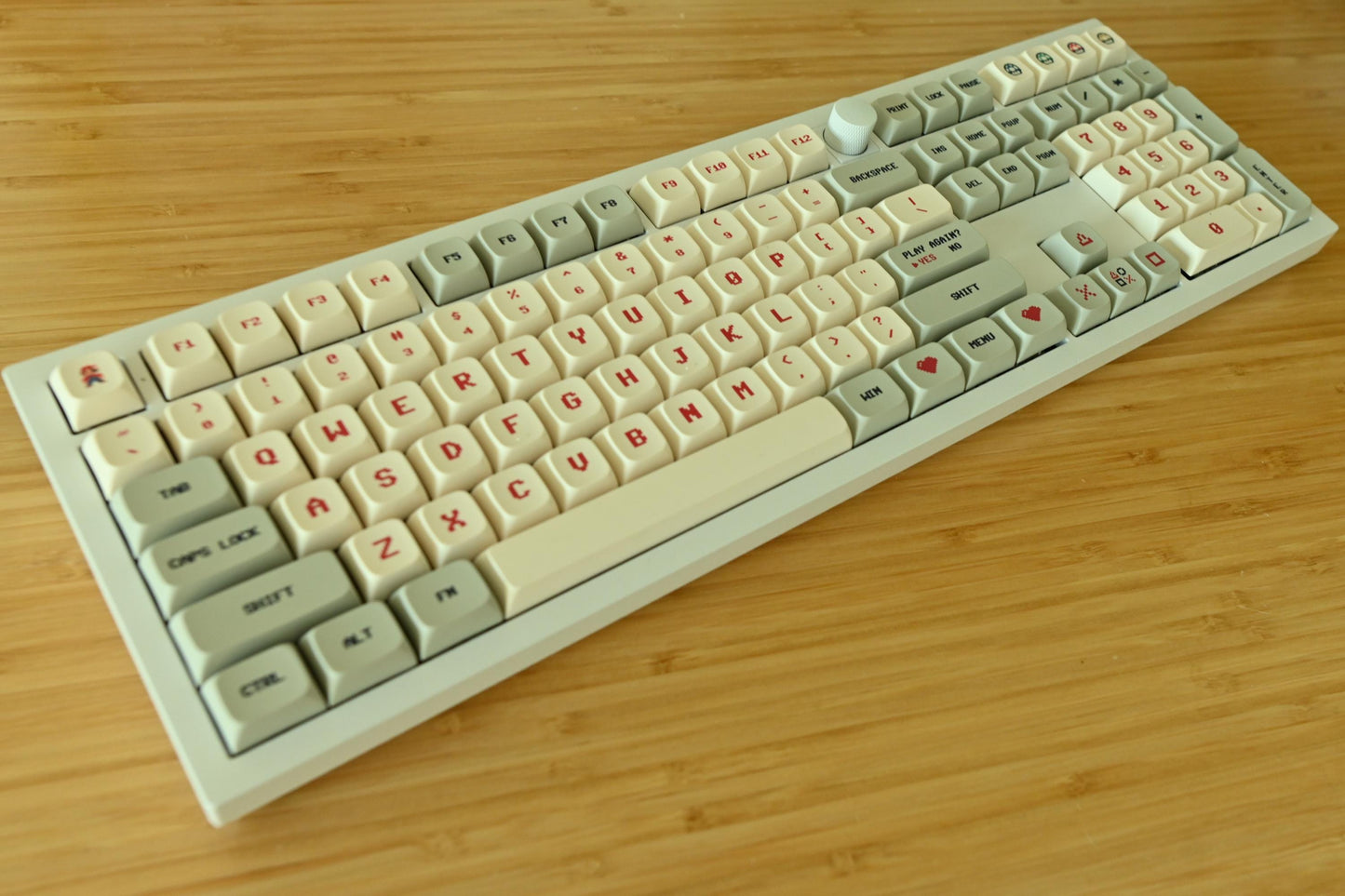 Retro Mario Video Game Keycap Set