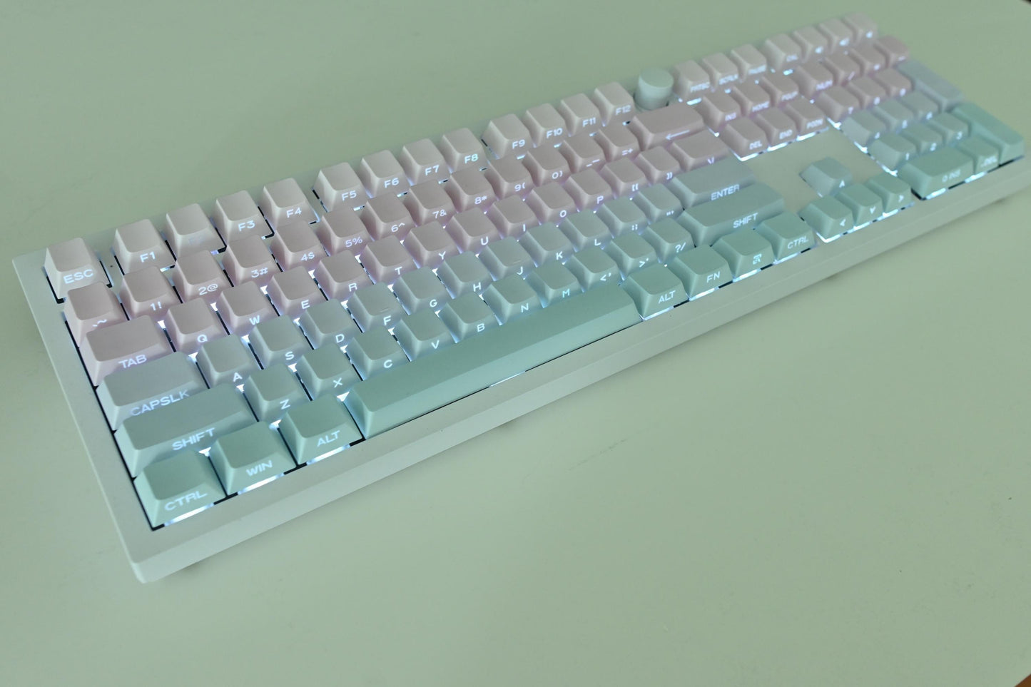 Fairy Cloud Sky Backlit Side Print Keycap Set
