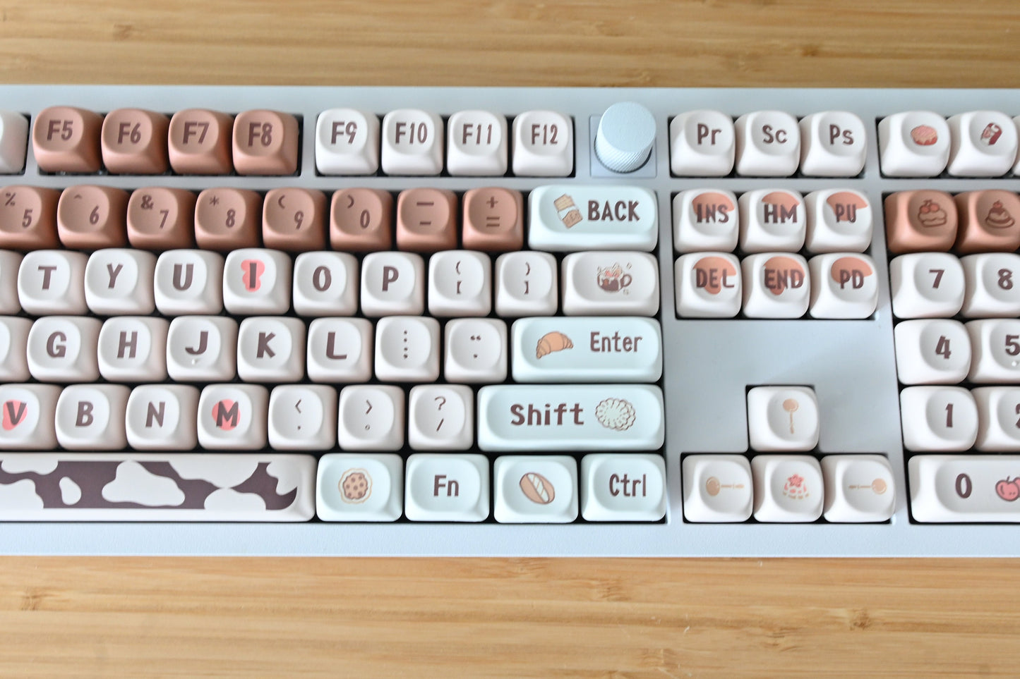 Cute Coffee Chocolate Cafe Keycap Set