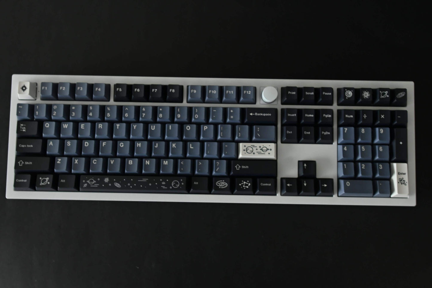 Dark Galaxy Universe Outer Space Keycap Set
