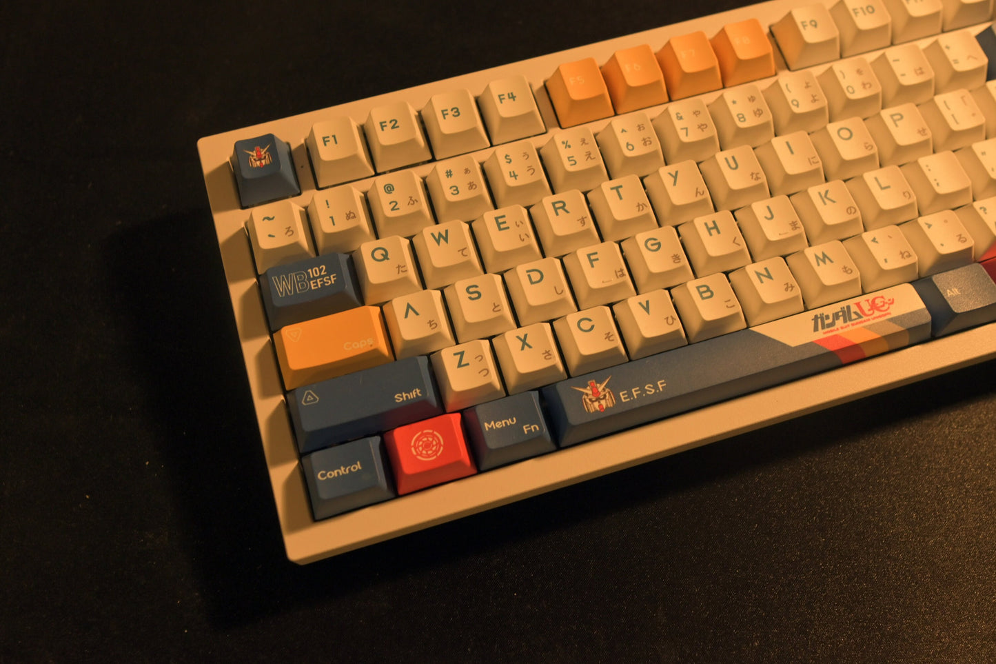 Mecha Robot Gundam Anime Keycap Set