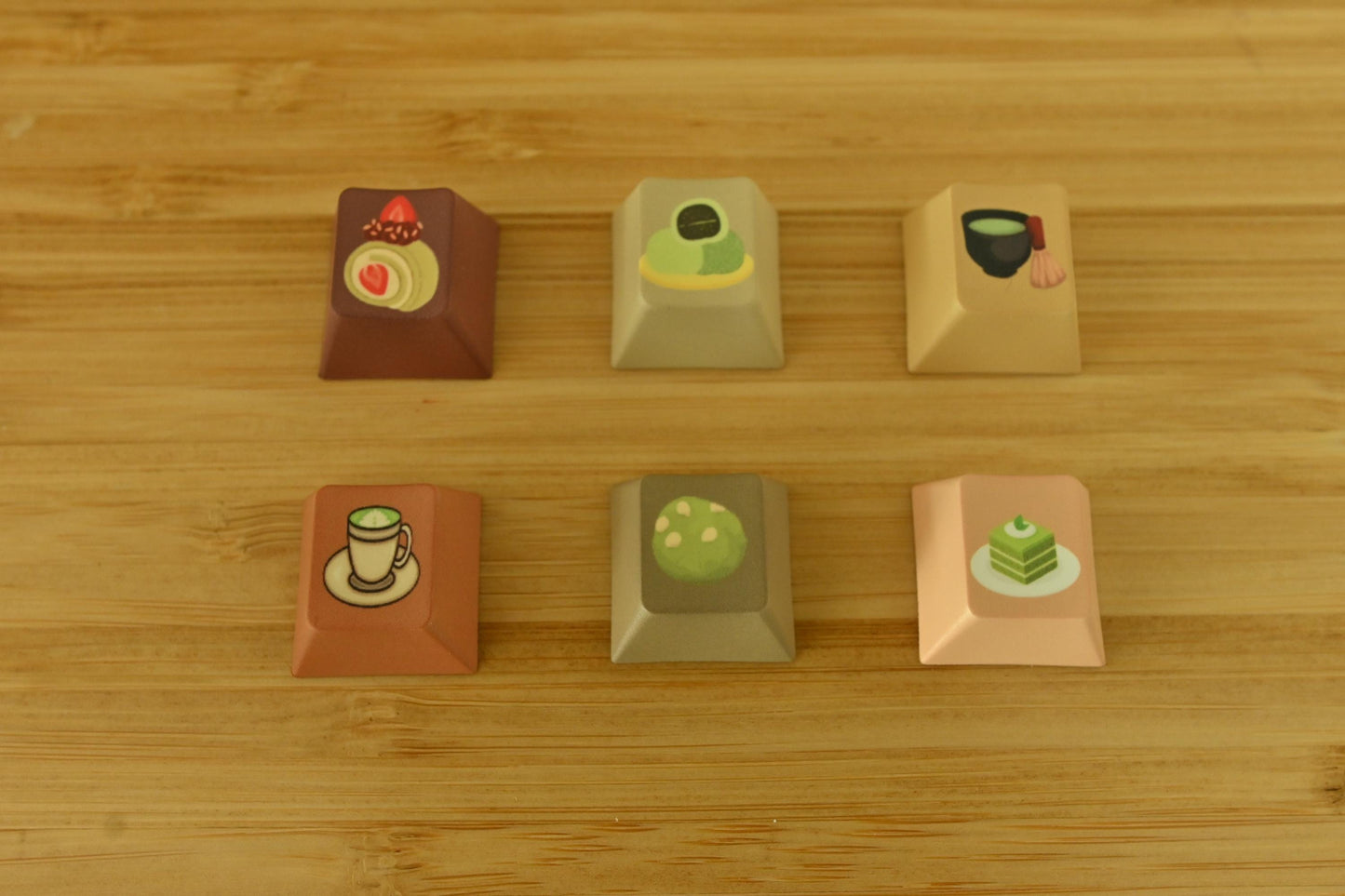 Cute Mushroom Forest Theme Keycap Set