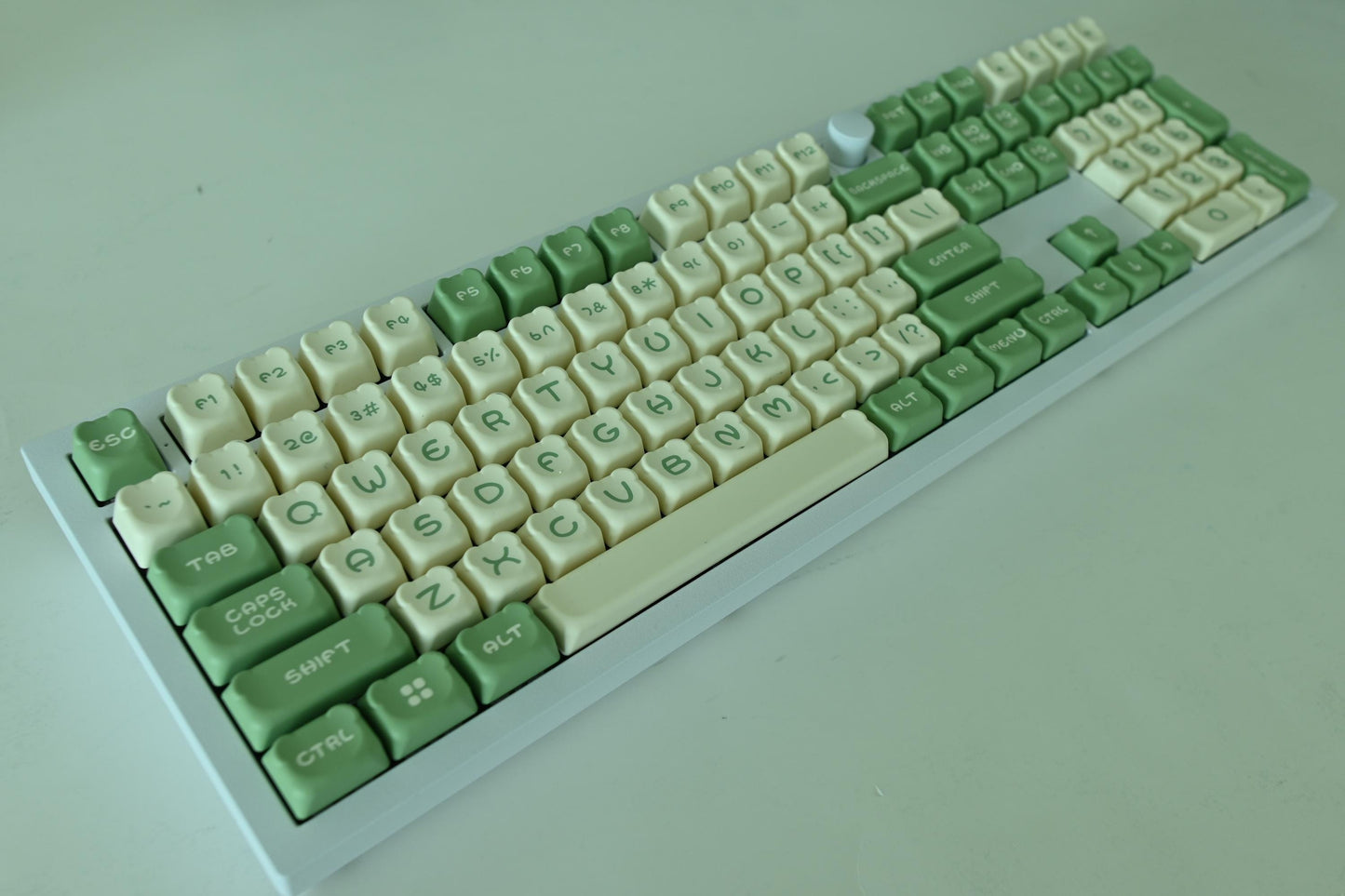 Cute Green Tea Matcha Theme Keycap Set