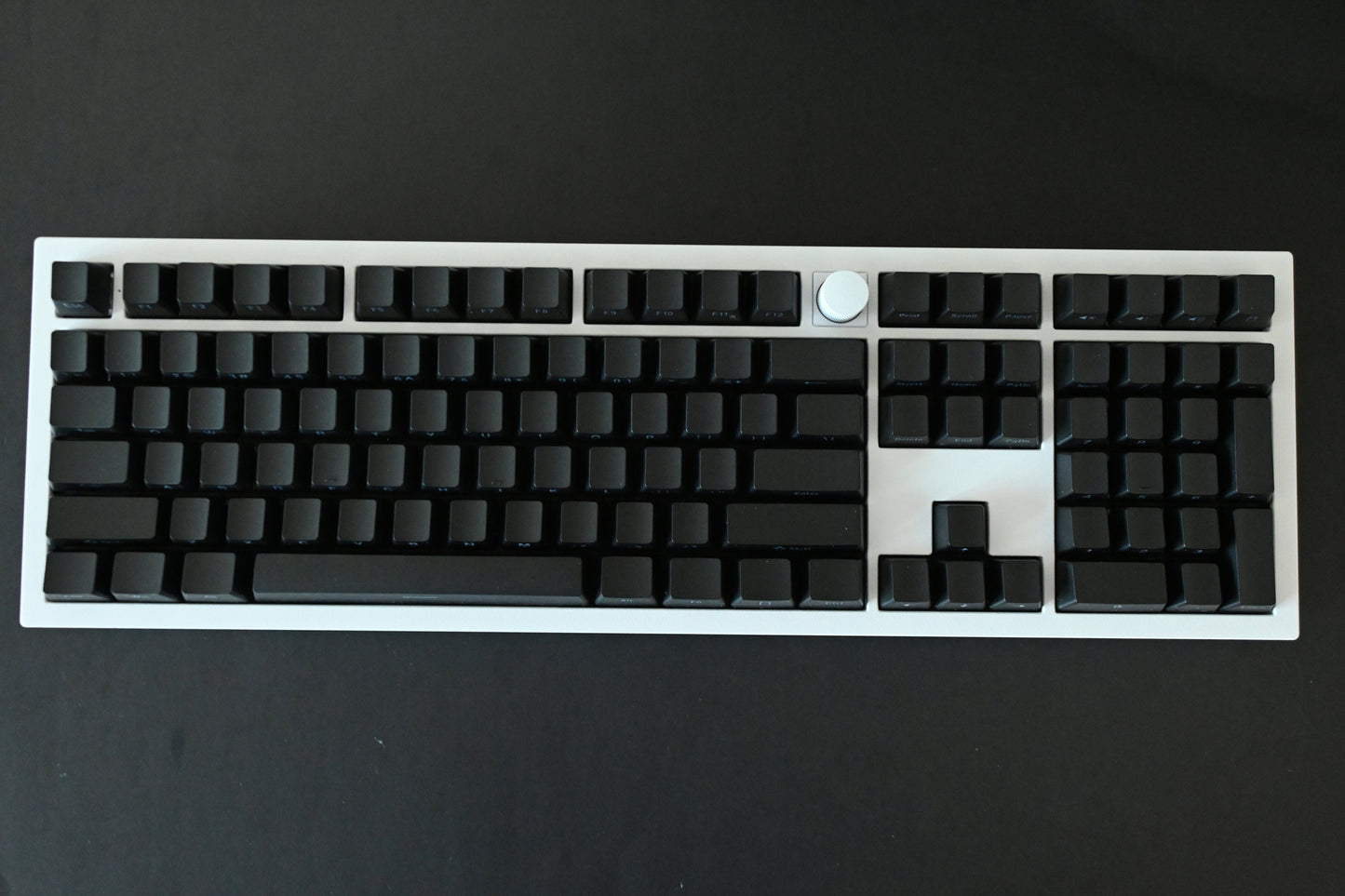 Black Backlit Side Print Keycap Set