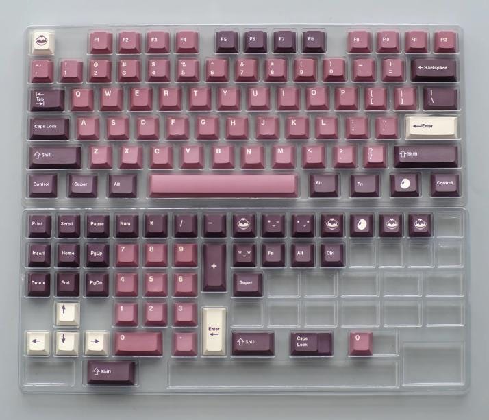 Cute Berry Dessert Keycap Set