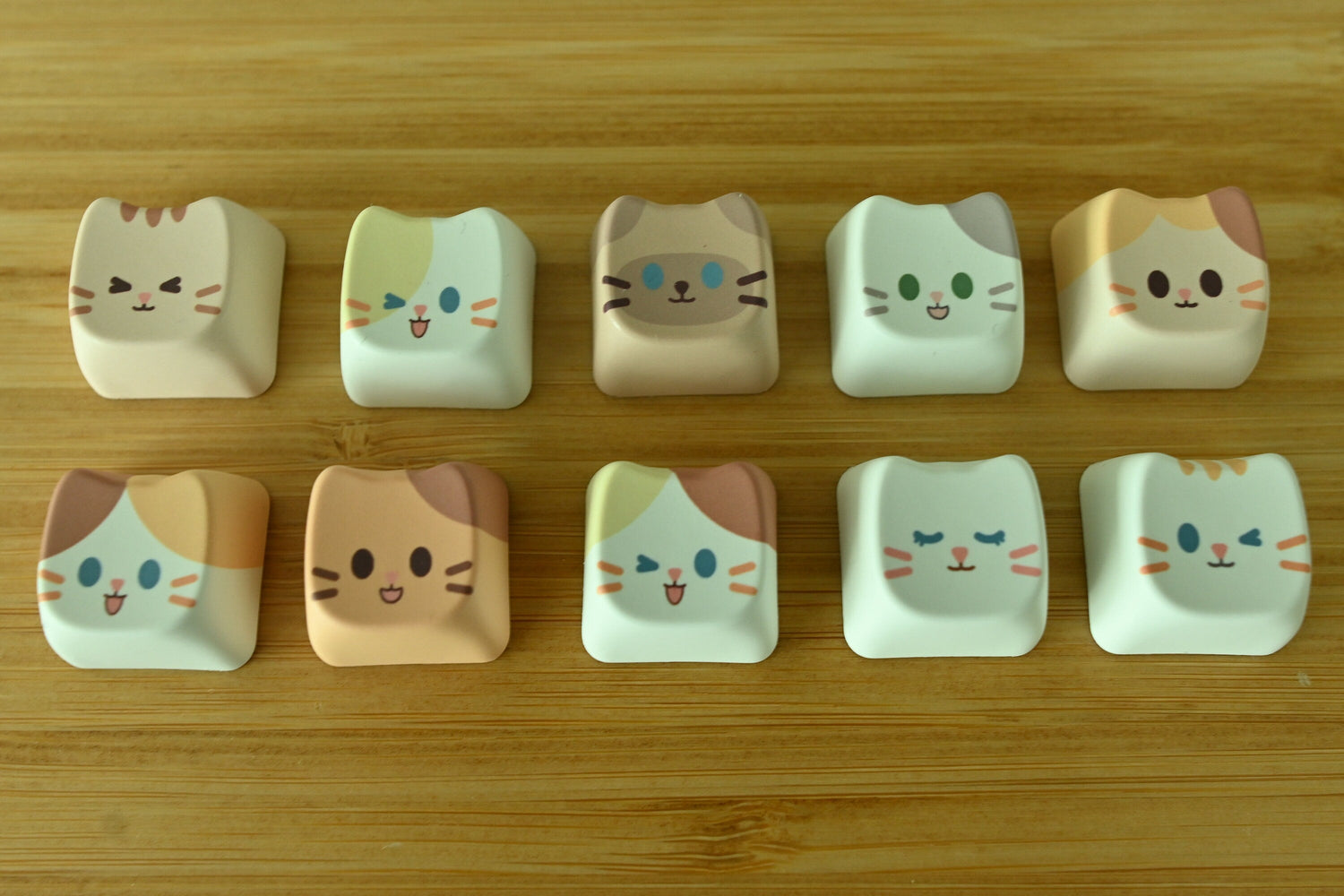 Cute Animal Keycaps