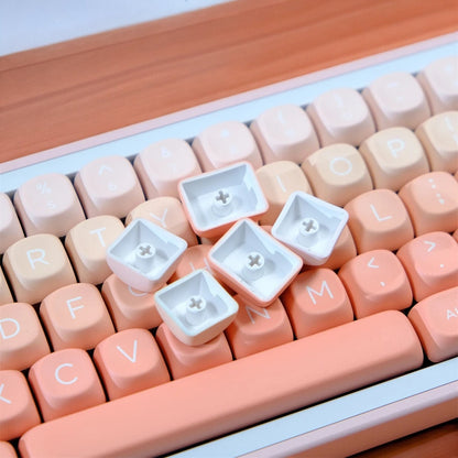 Orange Pink Pastel Gradient Keycap Set