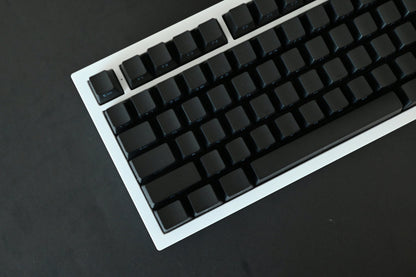 Black Backlit Side Print  Keycap Set