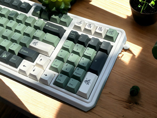 Green Olive Nature Theme Keycap Set