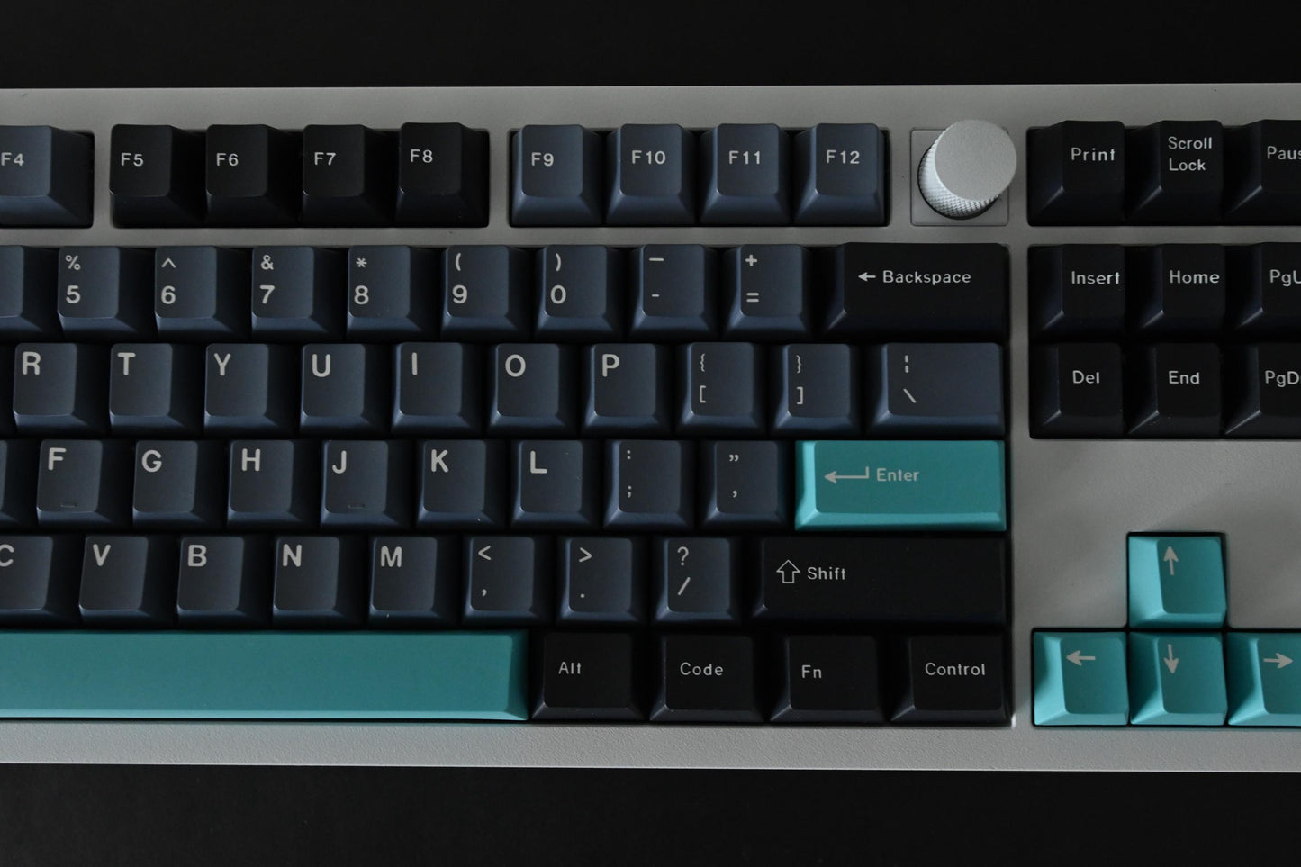 Modern Gray Black Theme Keycap Set