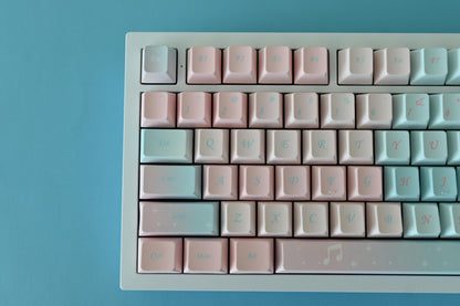 Cotton Candy Dream Theme Keycap Set