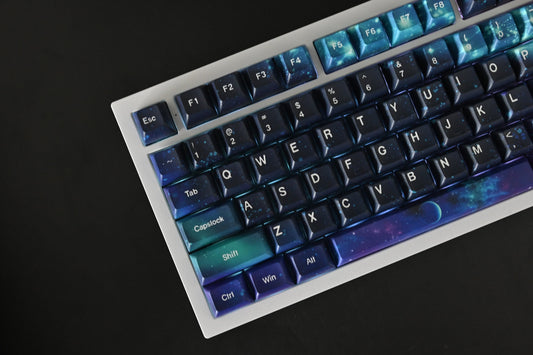 Dark Aurora Night Sky Keycap Set
