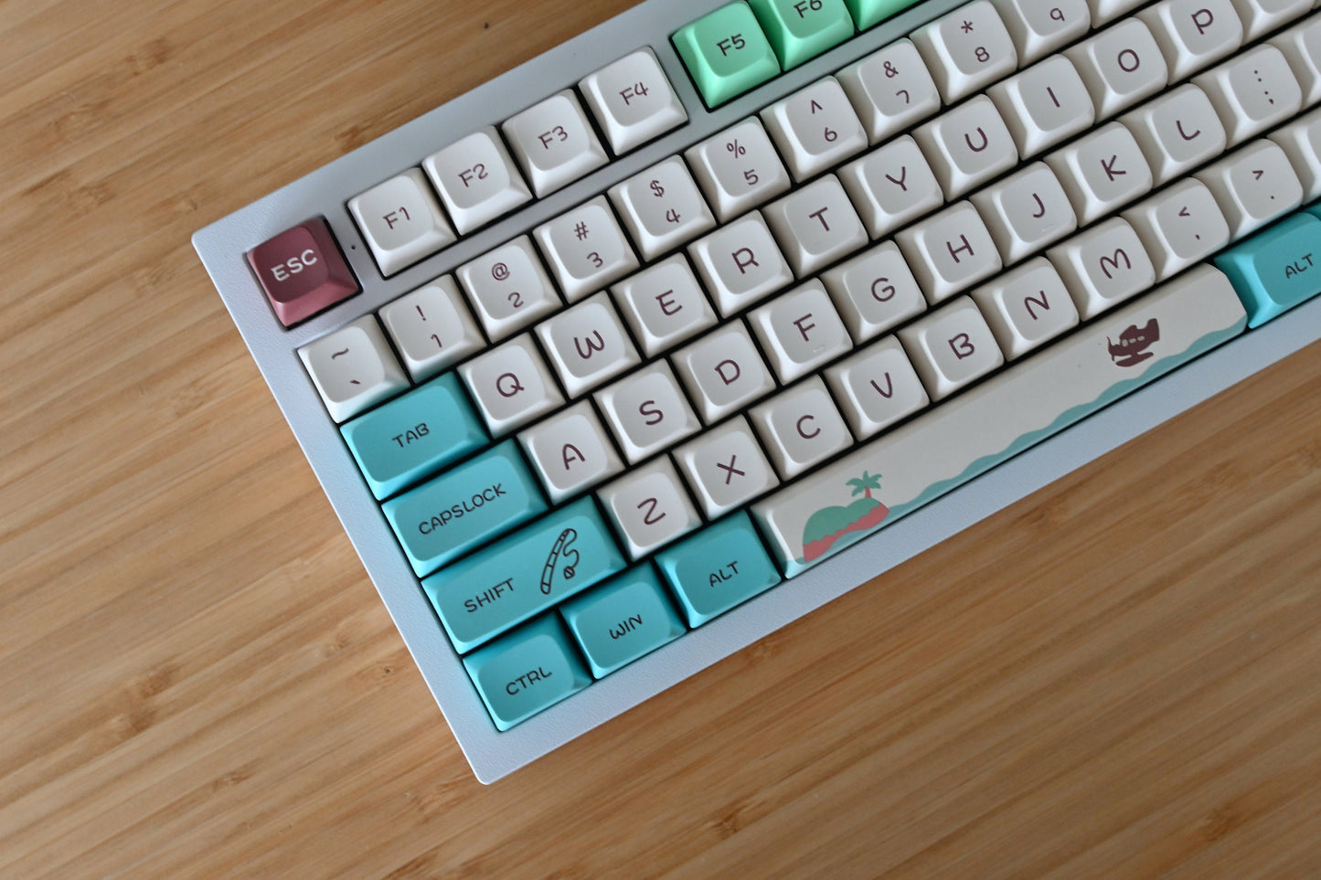 Cute Animal Village Life Keycap Set