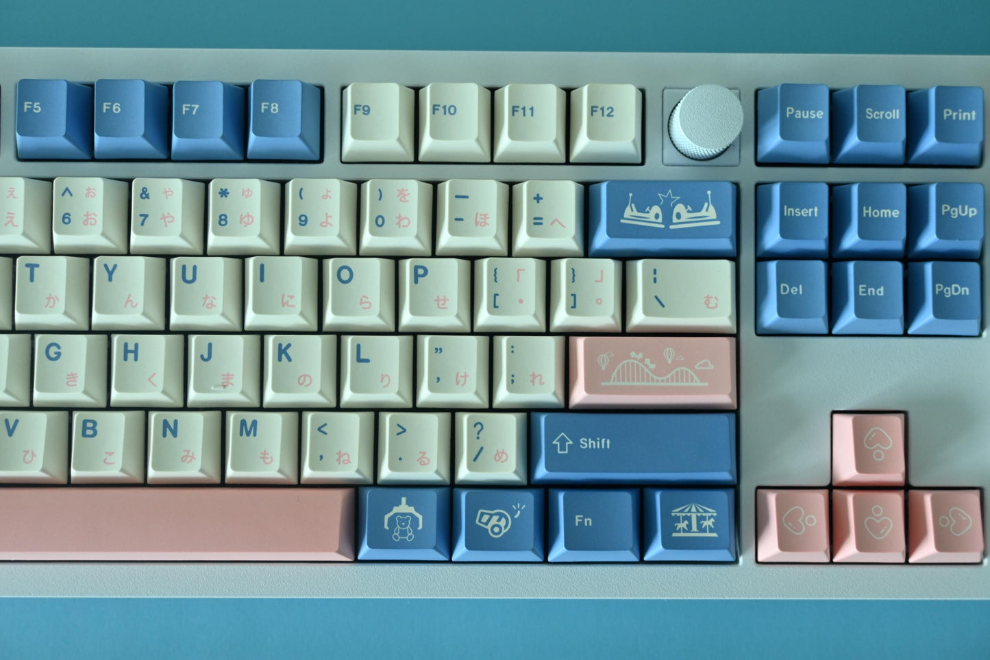 Cute Fun Amusement Theme Park Keycap Set