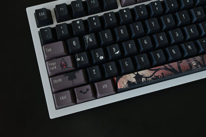 Spooky Cartoon Halloween Keycap Set