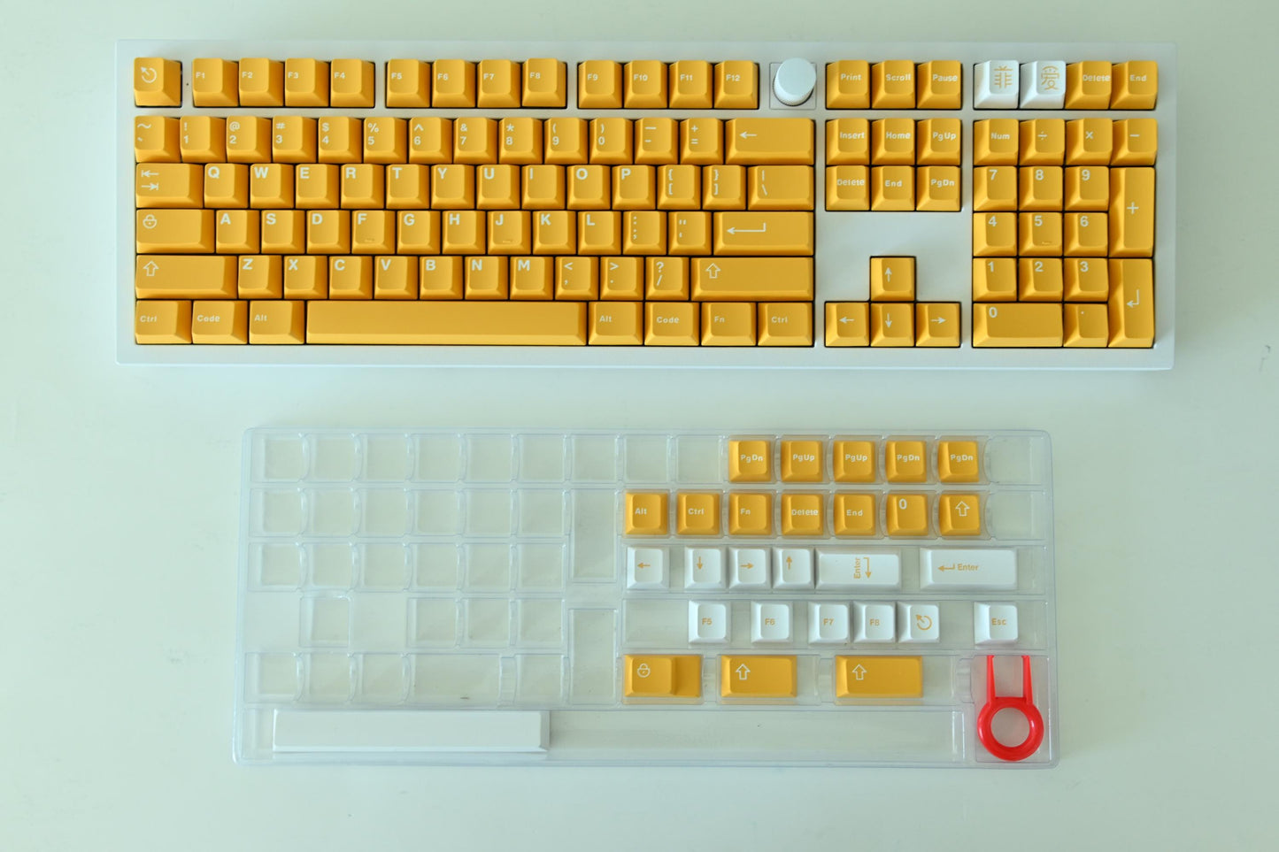 Mango Orange Yellow Keycap Set