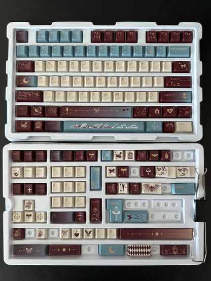 Enchanting Mysterious Moonlight Sky Astrology Theme Keycap Set