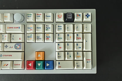 Retro Japanese Video Game Theme Keycap Set