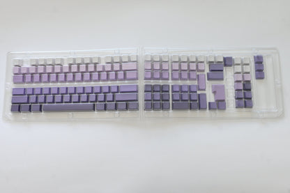 Backlit Dark Purple Gradient Keycap Set