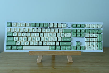 Cute Green Tea Matcha Theme Keycap Set