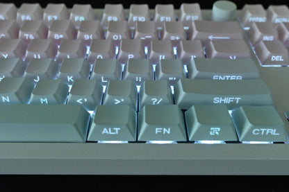 Fairy Cloud Sky Backlit Side Print Keycap Set