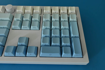 Backlit Blue Gradient Keycap Set