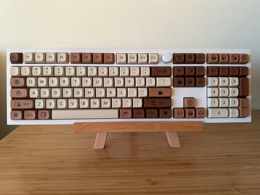 Cute Cat Cafe Theme Keycap Set