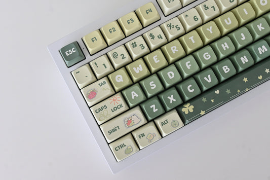 Lucky Clover Rabbit Keycap Set