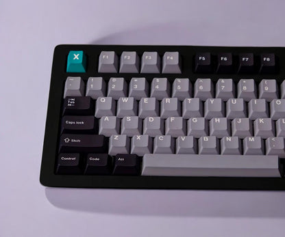 Modern Gray Black Keycap Set