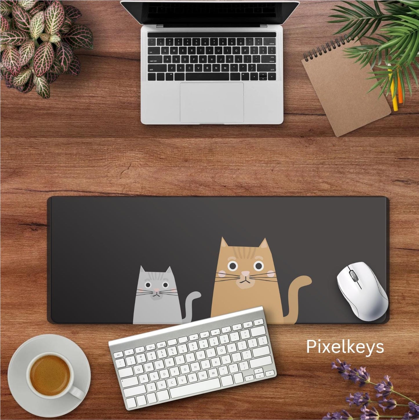 Cute Caramel Chocolate Dessert Keycap Set