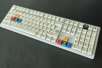Retro Japanese Video Game Theme Keycap Set