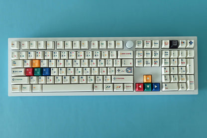 Retro Japanese Video Game Theme Keycap Set