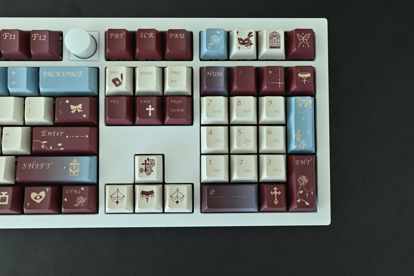 Enchanting Mysterious Moonlight Sky Astrology Theme Keycap Set