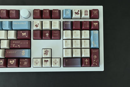 Enchanting Mysterious Moonlight Sky Astrology Theme Keycap Set