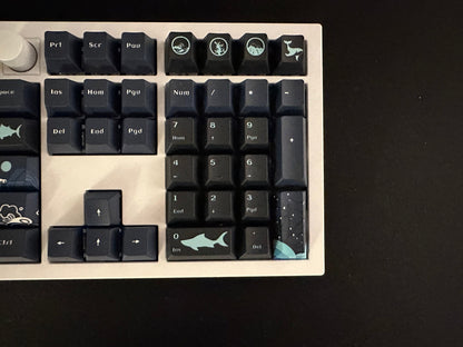 Stormy Ocean Waves Keycap Set
