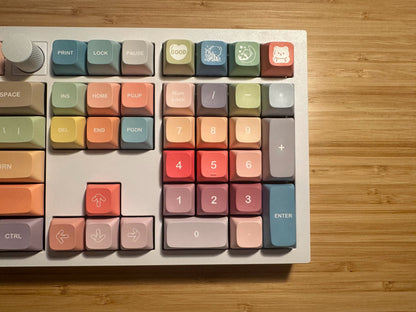 Cute Rainbow Candy Keycap Set