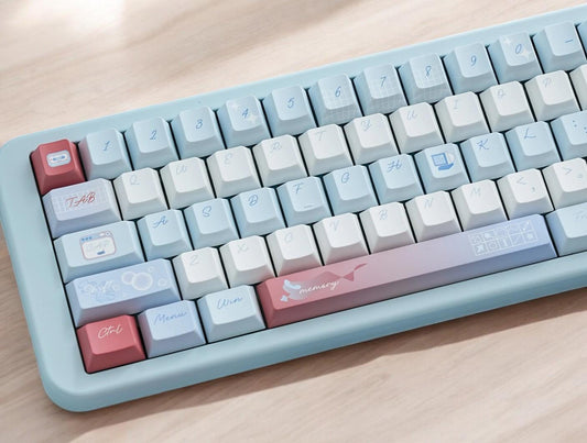 Cute Love Journal Theme Keycap Set