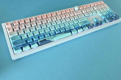 Aqua Dream Deep Ocean Theme Keycap Set