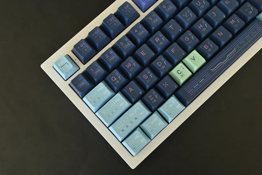 Cyberpunk Outer Space Theme Keycap Set