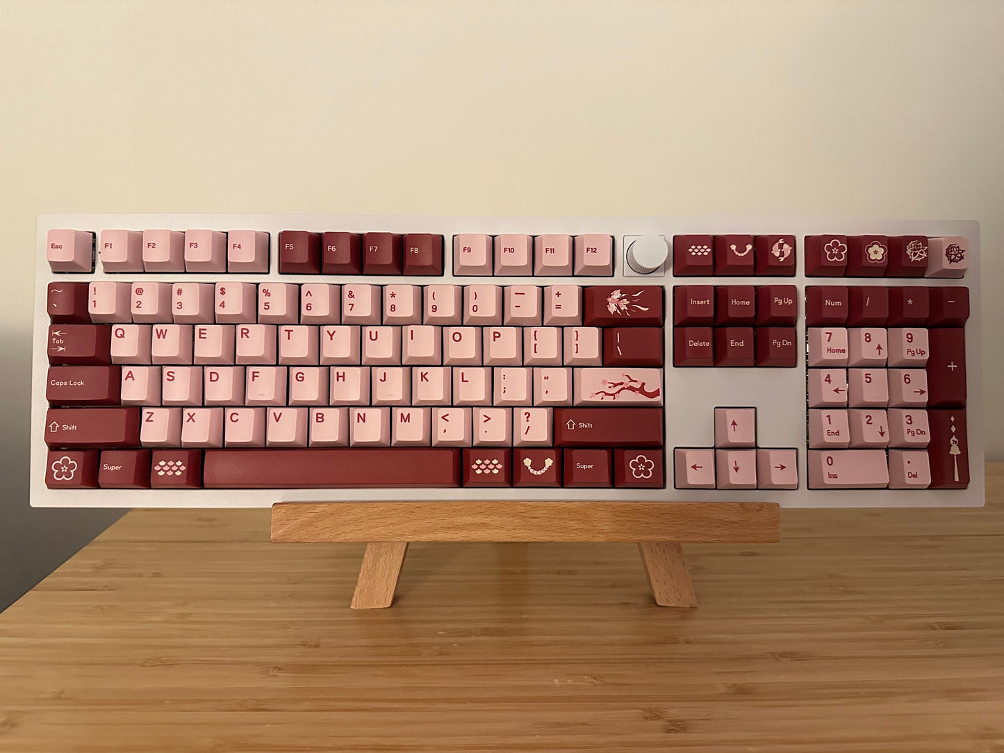 Pink Blossom Valentines Keycap Set