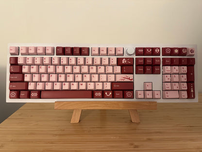 Pink Blossom Valentines Keycap Set