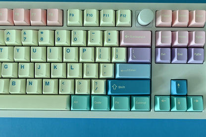 Pastel Sky Unicorn Dream Theme Keycap Set
