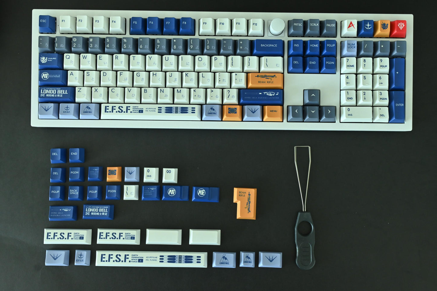 Mecha Gundam Keycap Set