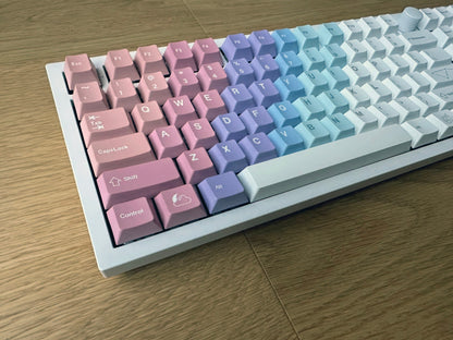 Galaxy Universe Gradient Theme Keycaps Set