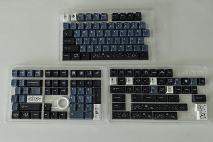 Dark Galaxy Universe Outer Space Keycap Set