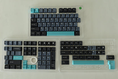 Modern Gray Black Theme Keycap Set