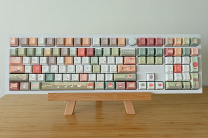 Cute Animal Farm Harvest Children Theme Keycap Set