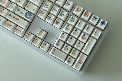 Retro Japanese Video Game Theme Keycap Set