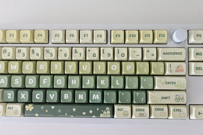 Lucky Clover Rabbit Keycap Set
